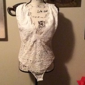 Stellaluce strip under lace shirt